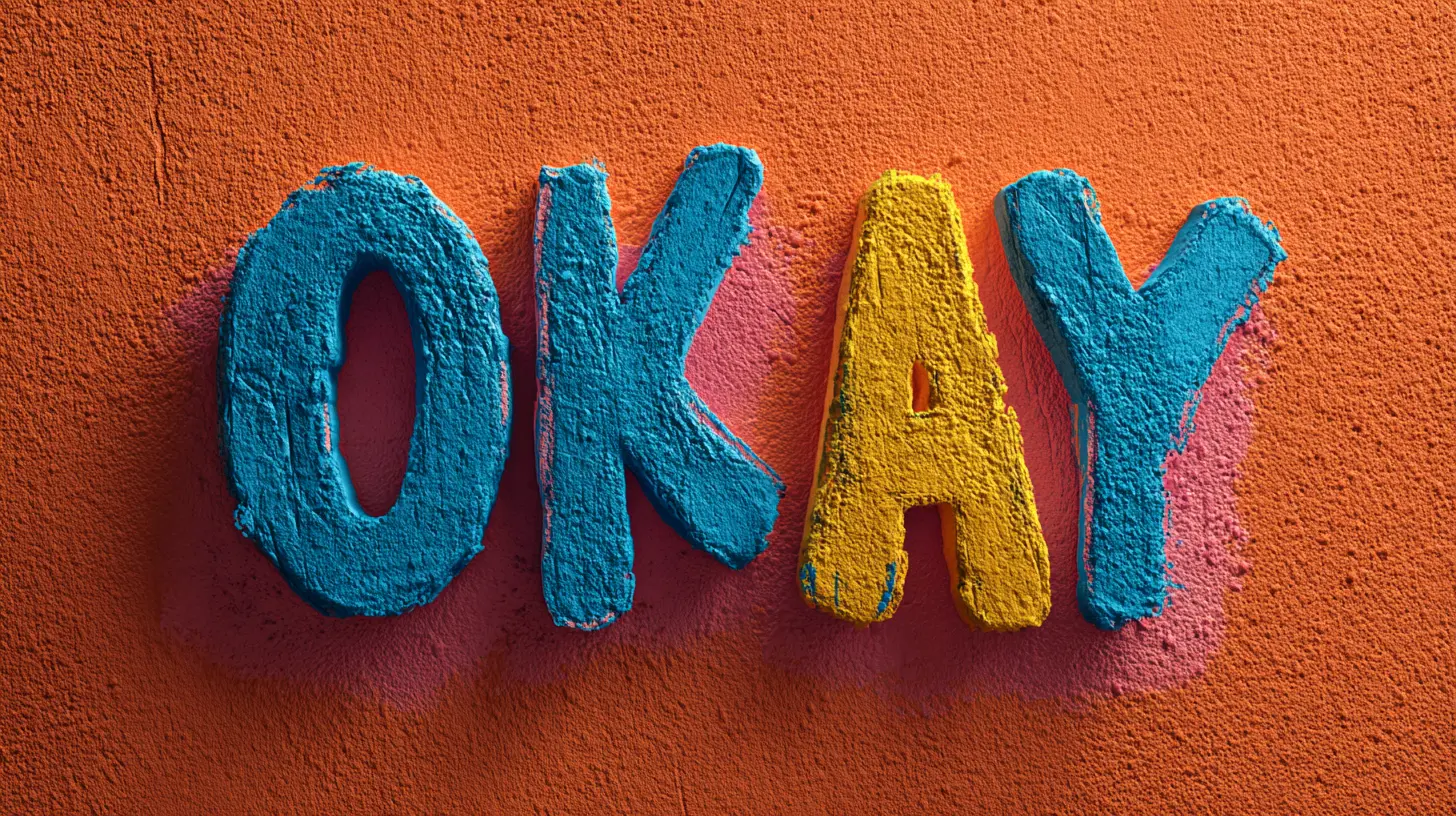 Why It’s Okay to Not Be Okay