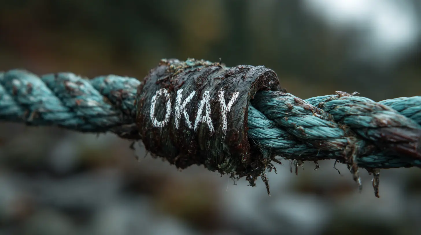 Why It’s Okay to Not Be Okay