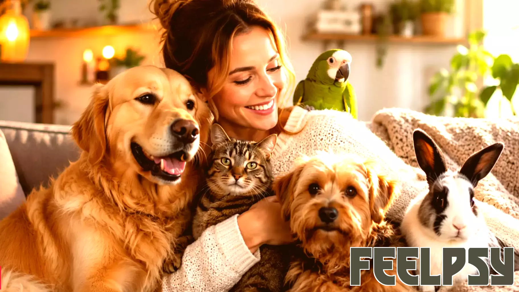 Psychology says people who have multiple pets are not trying to replace human relationships, they may have