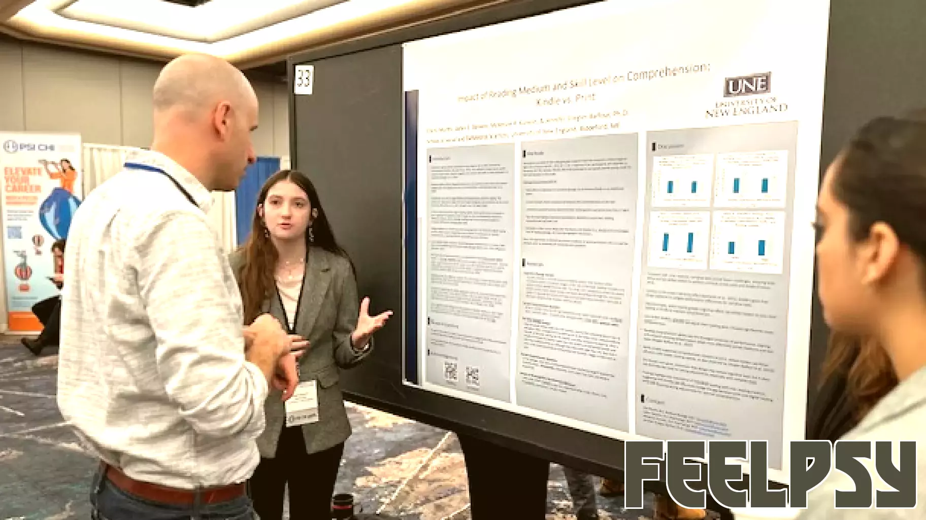 UNE Scholars Showcase Research at Prestigious Psychology Conference