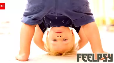 Psychology says your child bending down to see the world between their legs isn't as random as it looks; here's what it could mean