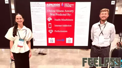 TROY student Olivia Polina Mills presents research on cyberchondria at APA
